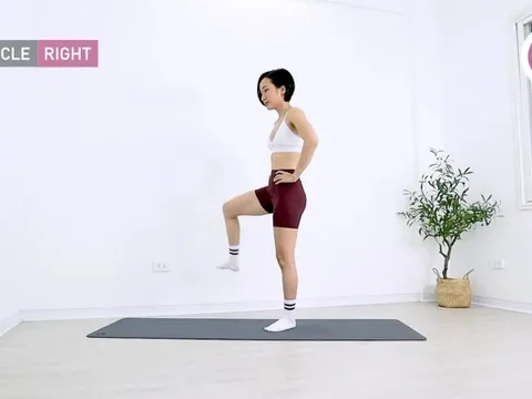 Bài tập thon chân, gọn đùi tại nhà