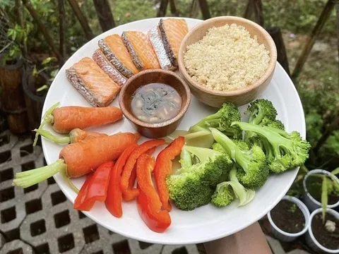 Giảm cân, giữ dáng bằng quy tắc đĩa thức ăn