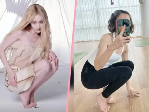 Tư thế thiên thần ngồi xổm của Địch Lệ Nhiệt Ba dấy lên cảnh báo y tế