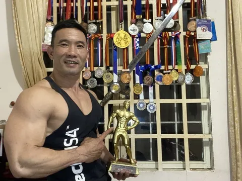 Thành 'lão tướng' thể hình sau tai nạn thập tử nhất sinh