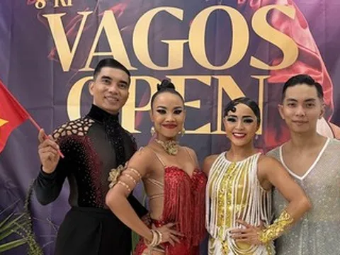 Viện trưởng Khánh Thi tự hào vì thành tích mới của chồng kém 11 tuổi và bạn nhảy