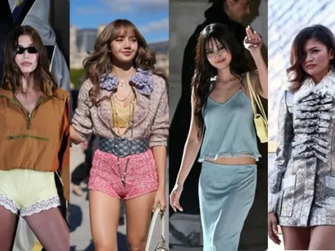 Blackpink, Hailay Bieber, Zendaya tỏa sáng tại 'Paris Fashion Week 2025'