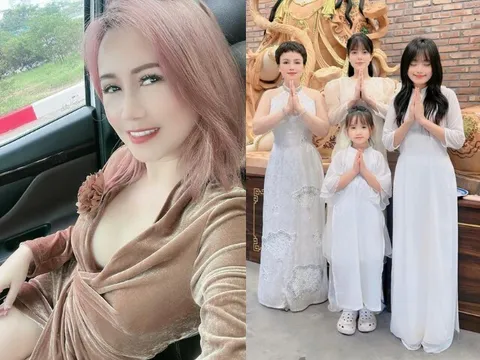 Có 3 con gái với 4 đời chồng, nữ diễn viên họ Đào nổi tiếng VTV đặt tên các ái nữ giống hệt nhau, đứa trẻ lớn lên rất...