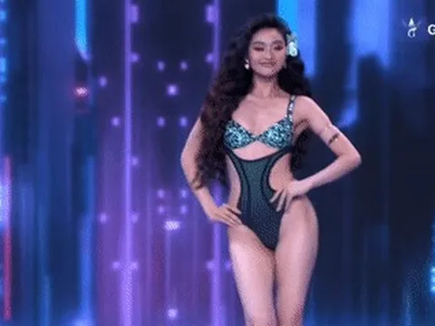 Yến Nhi nóng bỏng, thí sinh Miss Grand International ngã nhào trên sân khấu