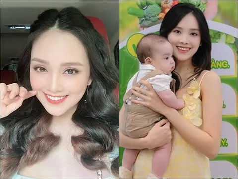 Mỹ nhân HHVN 2016 đặt tên cho con "một bé theo họ bố, một bé theo họ mẹ", lời giải thích khiến ai cũng phì cười