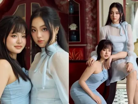 Hai con gái xinh như mộng của cựu mẫu Bùi Thuý Hạnh