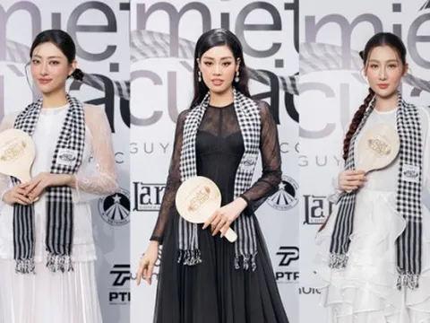 Dàn hoa hậu, nghệ sĩ 'đọ sắc' trong trang phục áo bà ba cách điệu