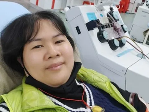 Người phụ nữ Ninh Bình 11 năm hiến máu 91 lần, nhớ mãi phút cứu người lạ