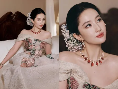 Sau chụp ảnh cùng hoa hồng, Lưu Diệc Phi lại khởi xướng trào lưu làm đẹp mới