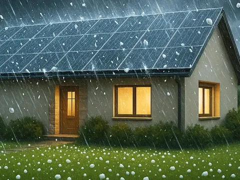 Tấm pin năng lượng mặt trời với sức chống chịu phi thường