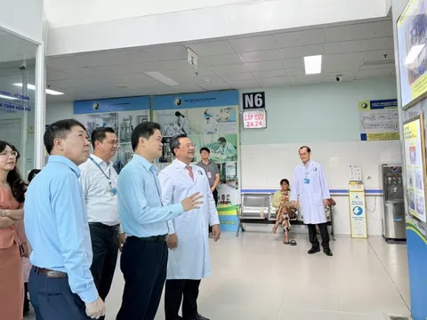 Bộ Y tế làm việc với Bệnh viện Y học cổ truyền TP HCM