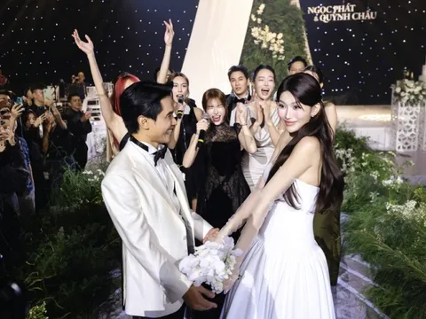 Điều đặc biệt trong lễ cưới của Chế Nguyễn Quỳnh Châu và chồng chủ tịch