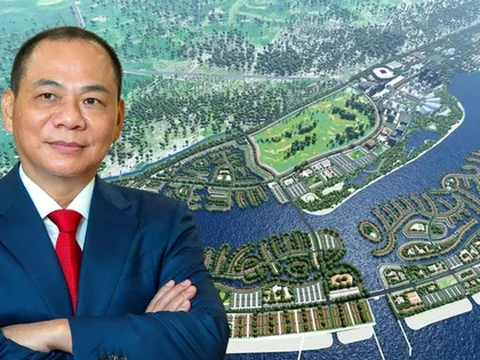 Tỷ phú Phạm Nhật Vượng “chơi lớn” tại siêu đô thị lấn biển Cần Giờ: Áp dụng một công nghệ hàng đầu thế giới, đắt gấp 10 lần thông thường