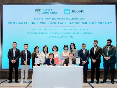 Abbott cùng FPT Long Châu hợp tác nhằm nâng cao chăm sóc sức khỏe Việt Nam