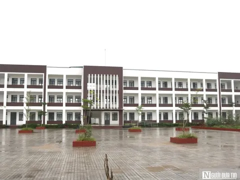 Nghệ An: Dự án trường học hoàn thành nhưng bỏ không chưa thể hoạt động