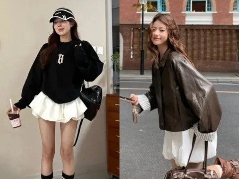 Sang thu đừng vội cất chân váy bí, áp dụng 5 công thức mặc đẹp giúp kéo dài chân chẳng thua váy ngắn