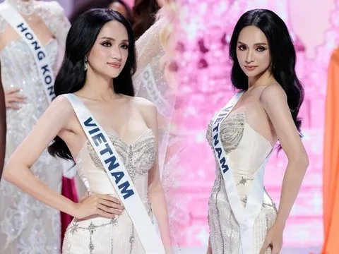 Hương Giang đang khiến cõi mạng "dậy sóng" tại Miss Universe, netizen gợi nhớ đến một nàng hậu quốc dân 