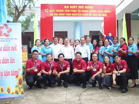 Một phường ở TP HCM ra mắt mô hình "Alo! Trung tâm Phục vụ hành chính công nghe!"