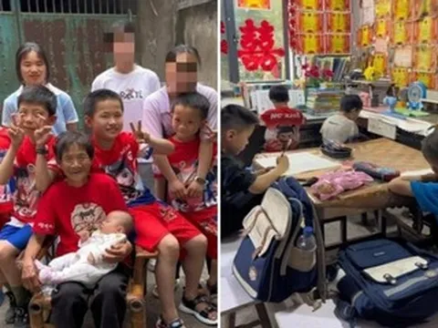 Cụ bà U80 rèn 8 cháu học hành trong căn nhà dán kín giấy khen gây xúc động