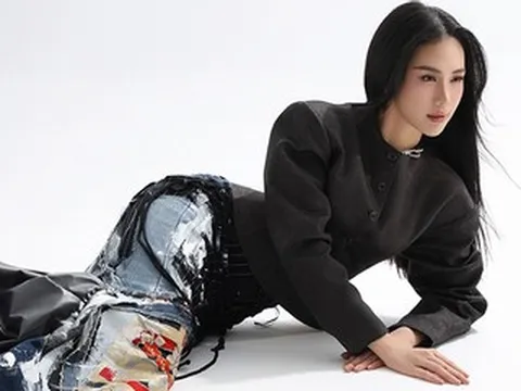 Hoa hậu Bùi Quỳnh Hoa khác lạ không nhận ra