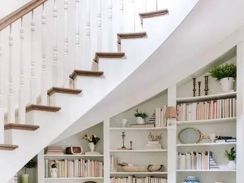 Những ý tưởng biến gầm cầu thang thành không gian sinh hoạt đáng mơ ước
