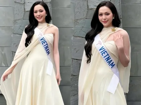 Kiều Duy đẹp ngọt ngào ở Miss International 2025