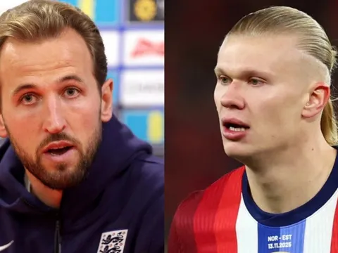 Harry Kane so sánh mình với Erling Haaland