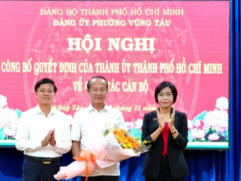 Phường Vũng Tàu công bố quyết định của Thành ủy TP HCM
