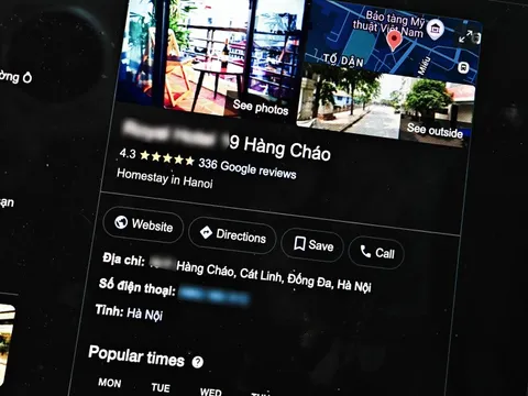 Google xóa 30.000 đánh giá 1 sao ở khách sạn Hàng Cháo ‘đuổi khách’