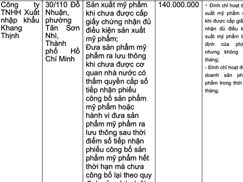 TPHCM xử phạt nhiều nhà thuốc, công ty dược