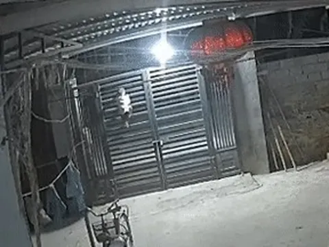 Thót tim cảnh bé trai 2 tuổi trèo cổng cao 2m ở Thanh Hóa