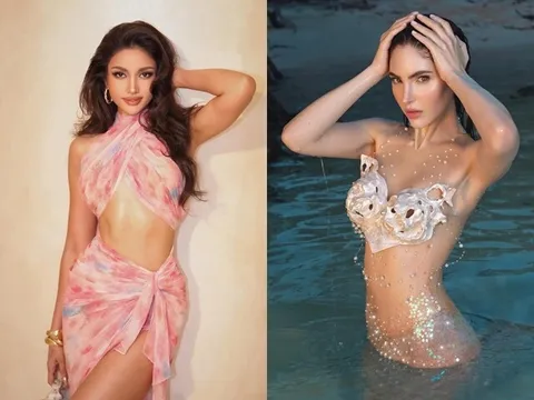 Sắc vóc quyến rũ của 4 Á hậu Miss Universe 2025: Body một 9 một 10, toàn mỹ nhân lai hút mắt