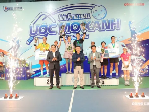 Giải Pickleball 'Ước Mơ Xanh' 2025 khép lại với nhiều cảm xúc và giá trị nhân văn