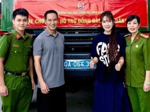 Lý Hải tài trợ xe 0 đồng đi cứu trợ, Hoài Lâm góp 120 triệu đồng