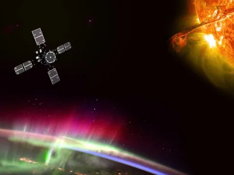 Nguồn gốc bão Mặt Trời bất ngờ quét qua Trái Đất