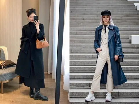 Cao dưới 1m60 vẫn mặc áo khoác dài đẹp “đỉnh”, không sợ nuốt dáng nhờ chọn đúng kiểu, diện lên trẻ hẳn vài tuổi