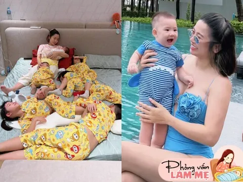 Mỹ nhân Hà Nội 9 năm đẻ liên tiếp 6 con dù mắc bệnh khó sinh, cuối cùng 37 tuổi làm mẹ đơn thân đẹp mơn mởn