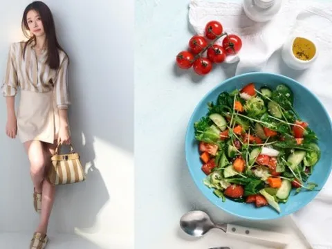 Lâm Tâm Như ăn theo quy tắc 211 để giữ dáng