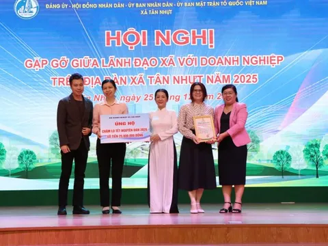 Xã Tân Nhựt, TPHCM cam kết đồng hành, hỗ trợ doanh nghiệp