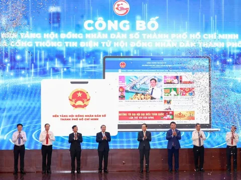 Đưa vào vận hành nền tảng "HĐND số" và Cổng thông tin điện tử HĐND TPHCM