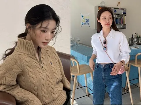 Kiểu áo "giàu ngầm" thay thế áo nỉ giúp chị em mặc đơn giản mà vẫn sang, 30+ hay U60 đều đẹp