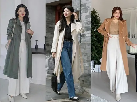 Sau khi trời trở lạnh, tôi nhận ra quần ống rộng vẫn không lỗi mốt, phối với 3 kiểu giày này lại trở thành xu hướng