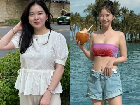 Bí quyết giảm 20 kg sau sinh của "thiên thần nội y" Hàn Quốc