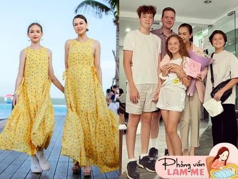 Sau đổ vỡ, “chân dài” nổi tiếng TP.HCM lấy chồng Tây 4 năm sinh liên tiếp 3 con lai, đứa trẻ quá đẹp, cao 2m