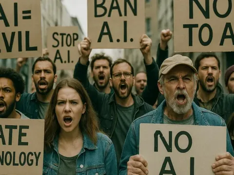 Hỏi AI: Người dùng chẳng mặn mà, Big Tech vẫn ép dùng AI, chuyện gì đang xảy ra vậy?