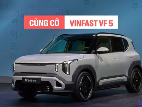 Kia EV2 ra mắt: CUV điện cùng cỡ VF 5, động cơ điện mạnh 145 mã lực, chạy TPHCM - Nha Trang không cần sạc