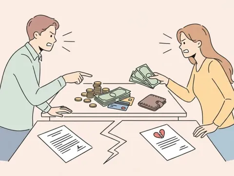 Vợ có tiền tỷ nhưng đòi ly hôn vì tôi nhờ đóng tiền học cho con