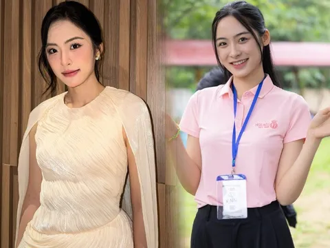 Cô gái cao 1m74 từng bán bánh mì mưu sinh giờ là Á hậu Việt Nam, ảnh mặt mộc "gây sốt"