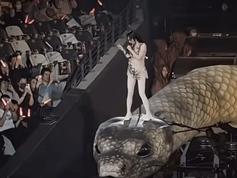 Hé lộ hậu trường show cưỡi rắn khổng lồ khiến Thái Y Lâm lỗ hơn 260 tỷ đồng