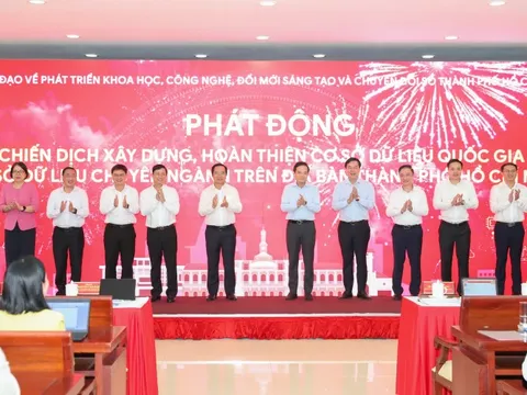 TPHCM phát động chiến dịch xây dựng, hoàn thiện cơ sở dữ liệu